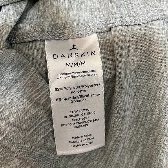 Danskin Active Tank Gray Marled Size M - Picture 8 of 13